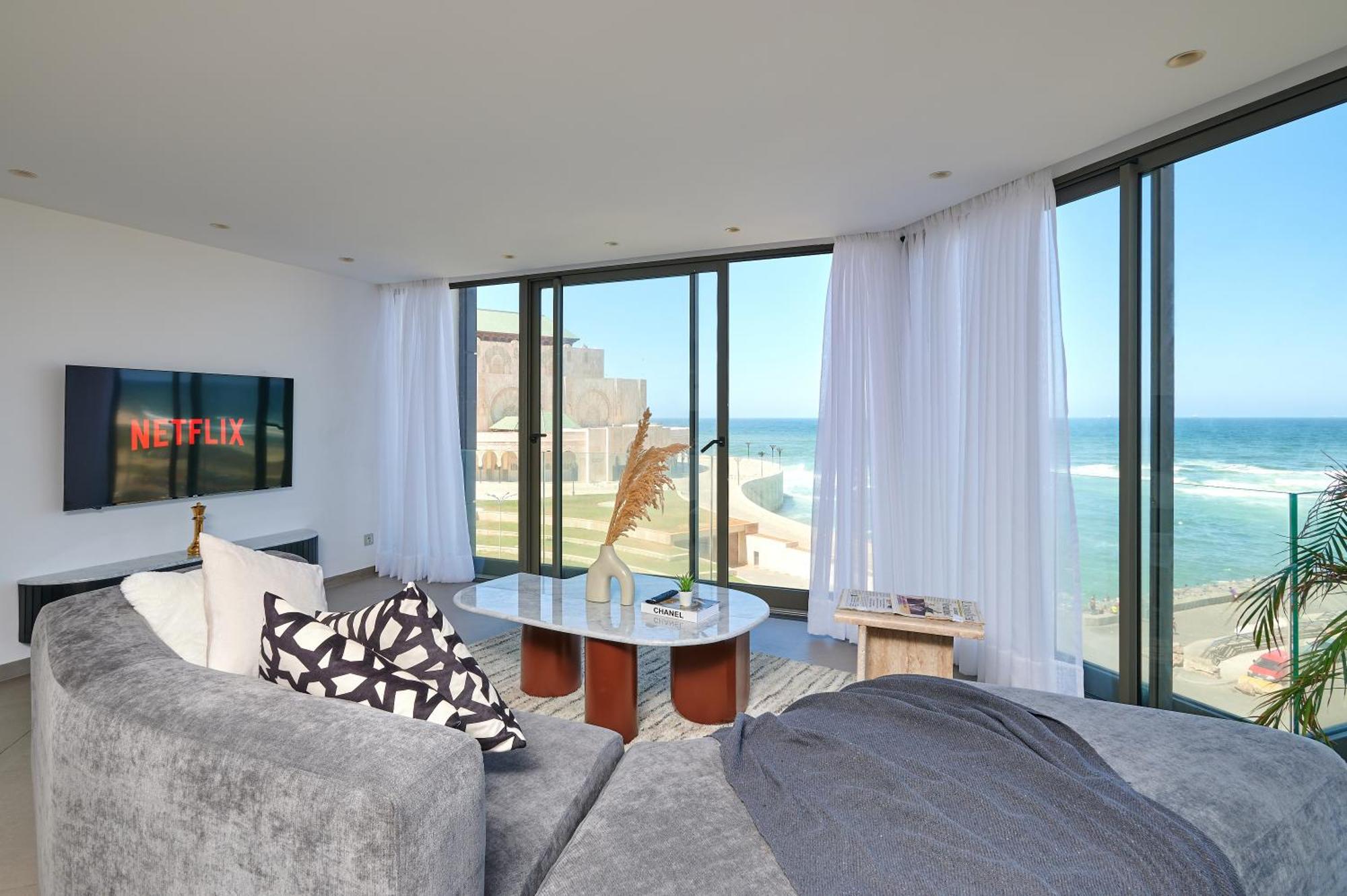 Thecasaedition - Bel Azur - Sea View & Hassan II Mosque Residency カサブランカ エクステリア 写真