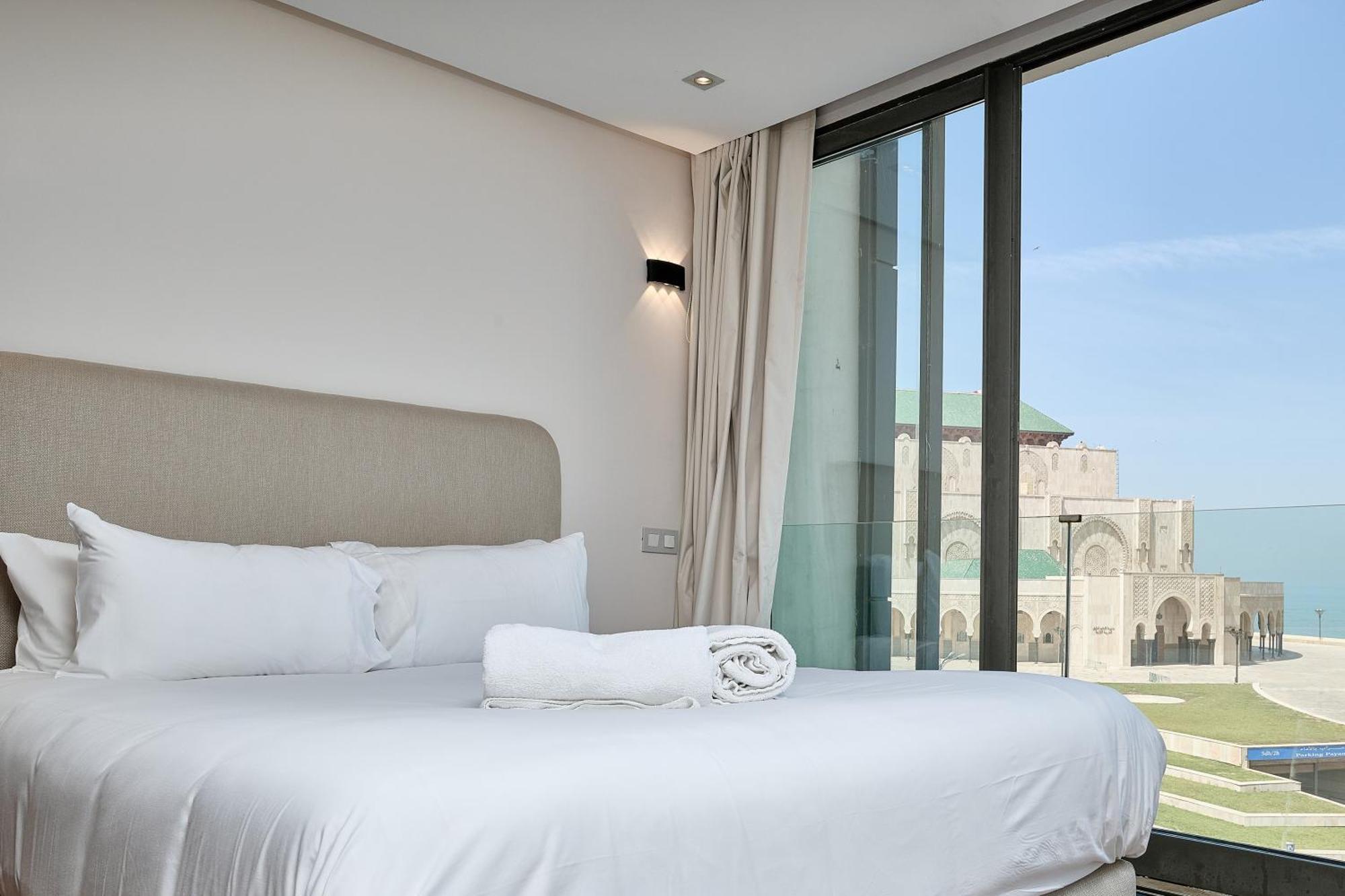 Thecasaedition - Bel Azur - Sea View & Hassan II Mosque Residency カサブランカ エクステリア 写真