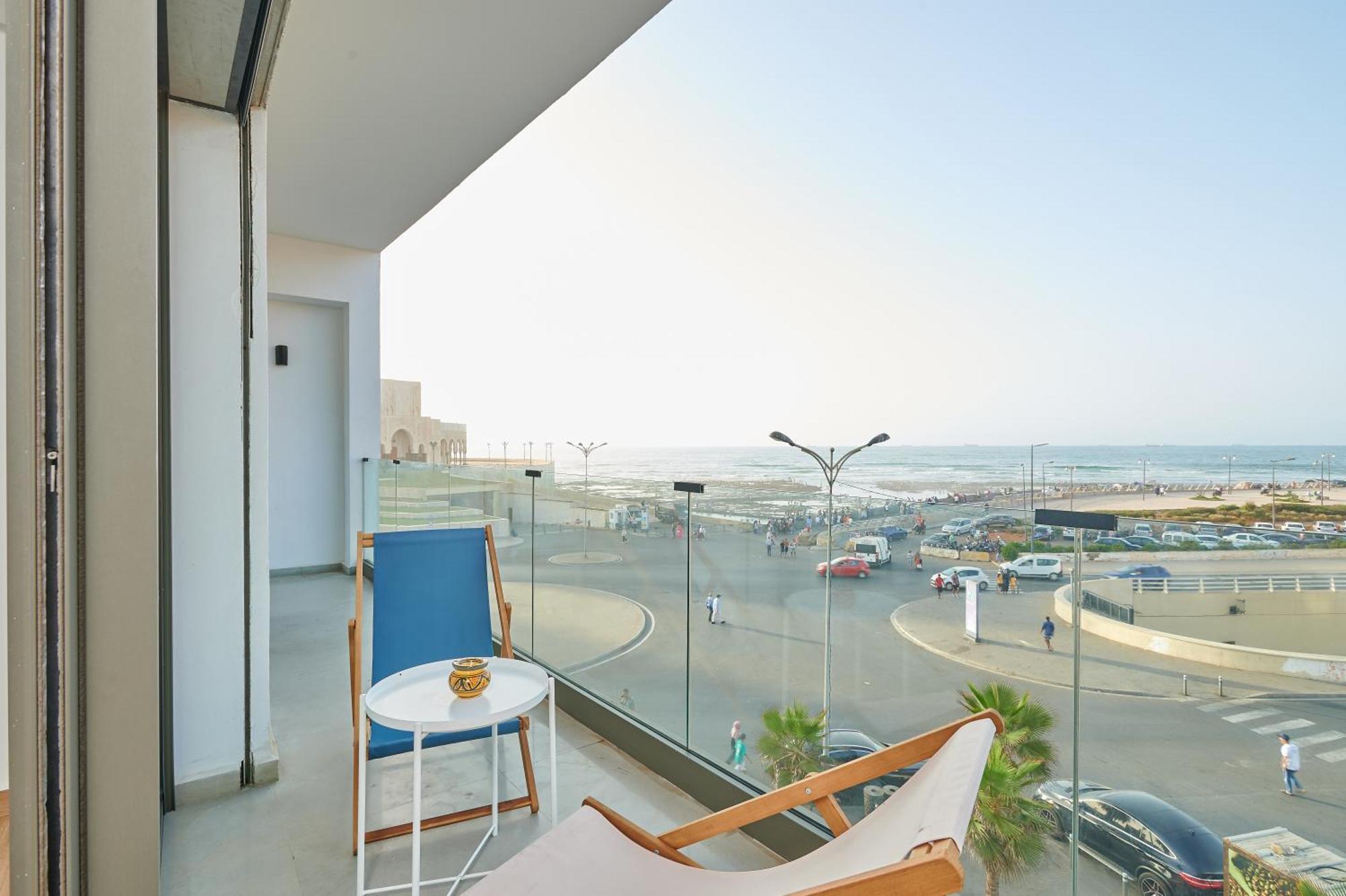 Thecasaedition - Bel Azur - Sea View & Hassan II Mosque Residency カサブランカ エクステリア 写真