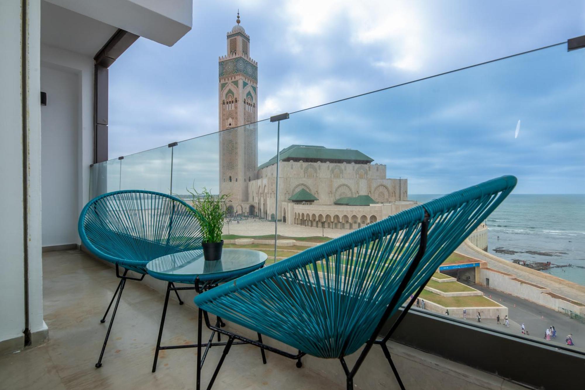 Thecasaedition - Bel Azur - Sea View & Hassan II Mosque Residency カサブランカ エクステリア 写真