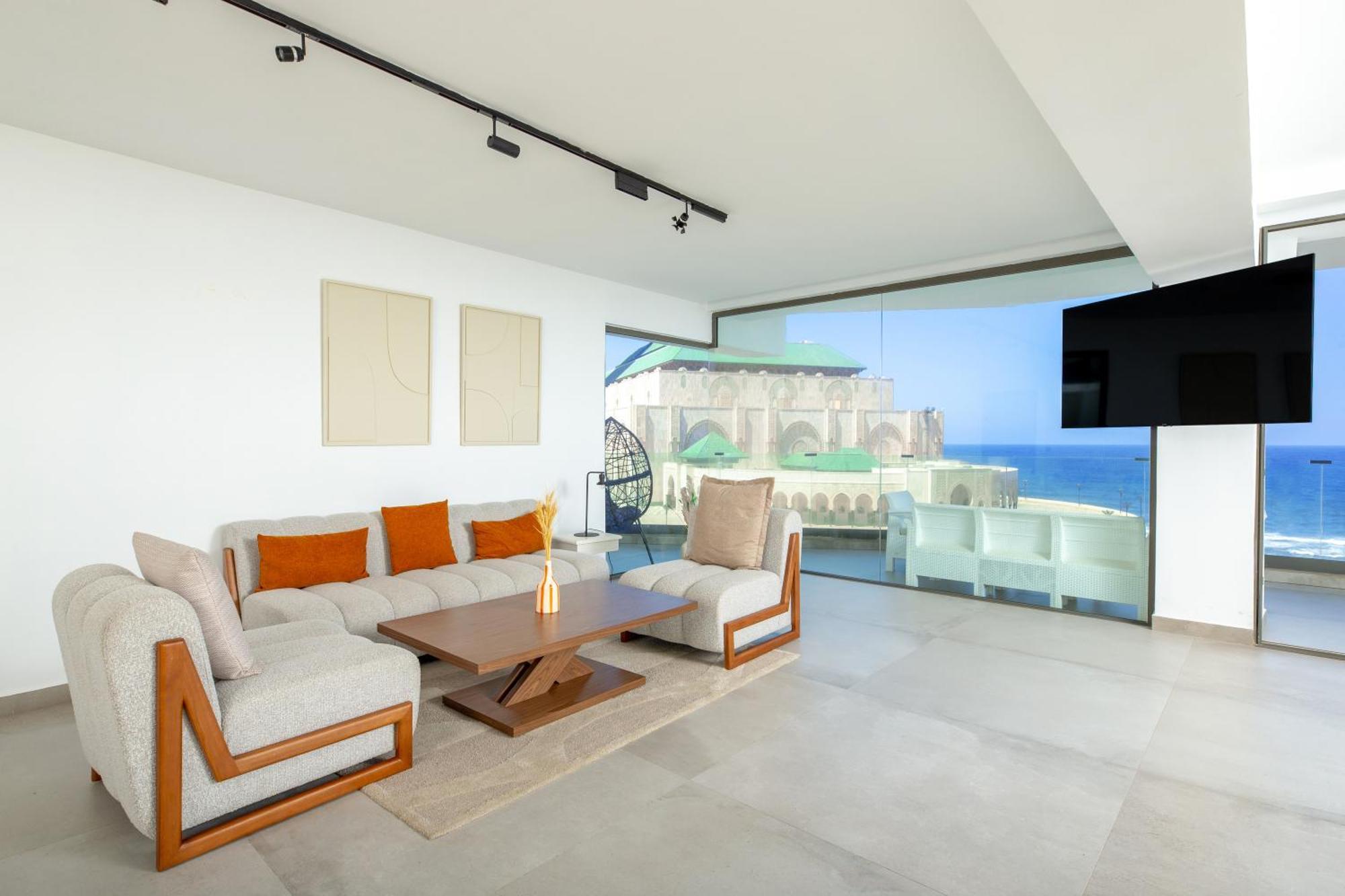Thecasaedition - Bel Azur - Sea View & Hassan II Mosque Residency カサブランカ エクステリア 写真